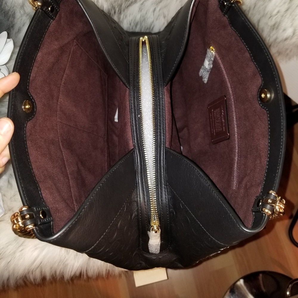 ✅️ COACH SET Matching Designer Bag Wallet Signature - Picture 4 of 16